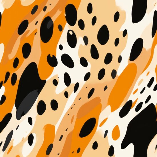 Bold Leopard Spots - Animal Print Delight Seamless Pattern