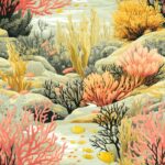 Coral Reef Sunshine Pattern File Seamless Pattern
