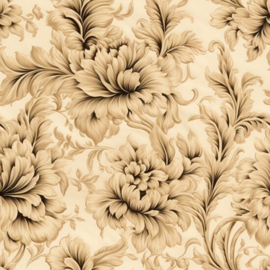 Antique Beige Textured Fabric Design Seamless Pattern