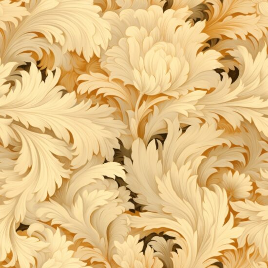 Antique Beige Textured Fabric Art Seamless Pattern