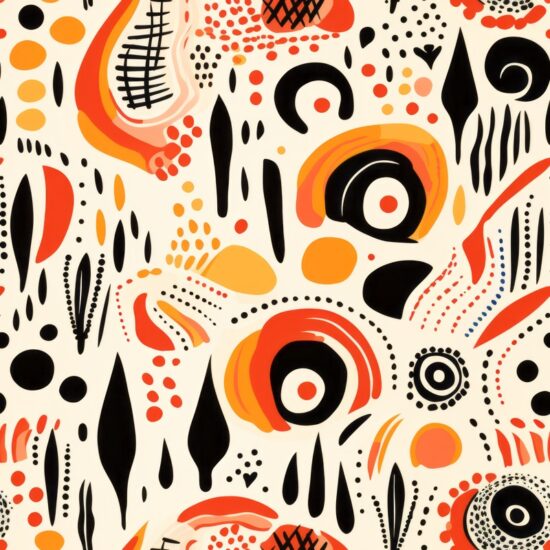African Essence: Tribal Textile Patterns Seamless Pattern