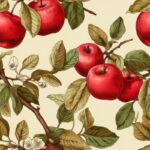 Apple Orchard Botanical Delight Seamless Pattern