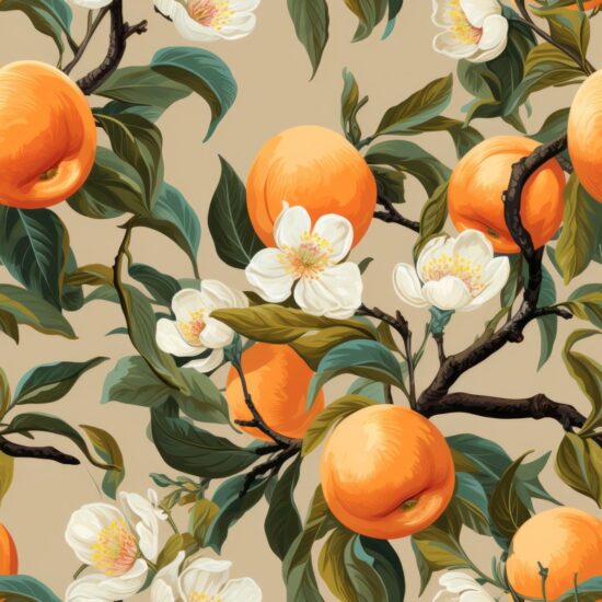 Apricot Delight Pattern Seamless Pattern
