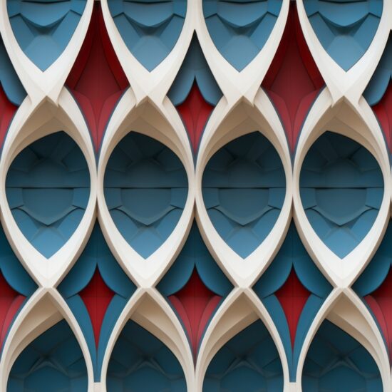 Architectural Symmetry: Captivating Patterns Seamless Pattern