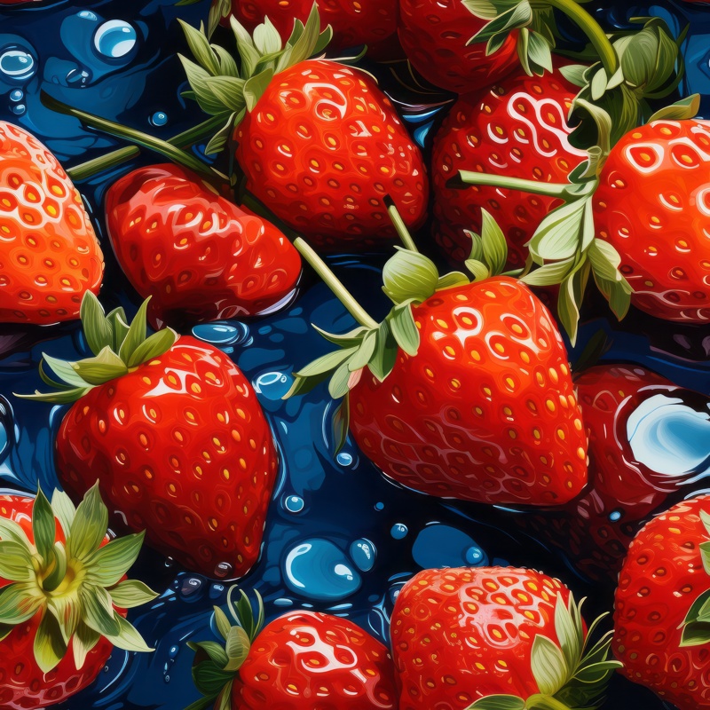 Berry Bliss Pattern Seamless Pattern