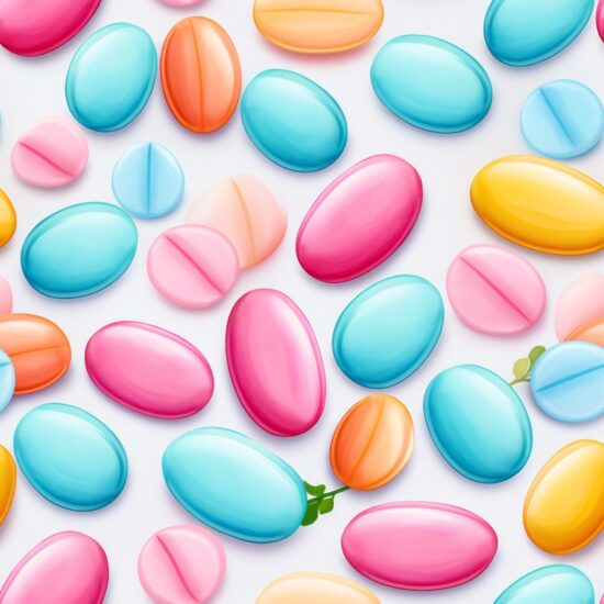 Candyland Delights Seamless Pattern