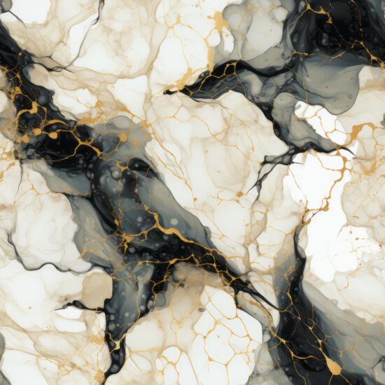 Charismatic Veined Marble Pattern Seamless Pattern