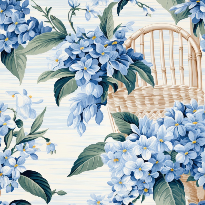 Coastal Cottage Floral Charm PTN 002705 10 pattern design