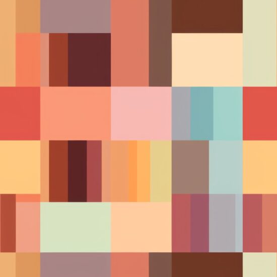 Cocoa Palette Seamless Pattern