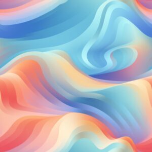 Colorful Lens and Prism Distortions Seamless Pattern