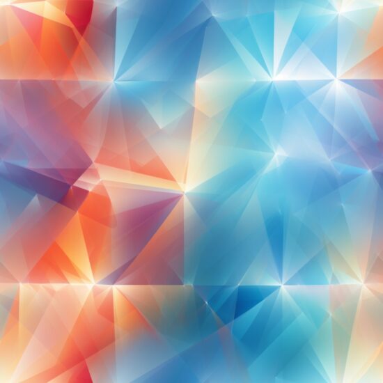 Colorful Prism Lens Distortion Pattern Seamless Pattern