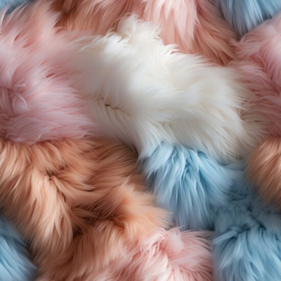 Cozy Canine Fur Design Seamless Pattern