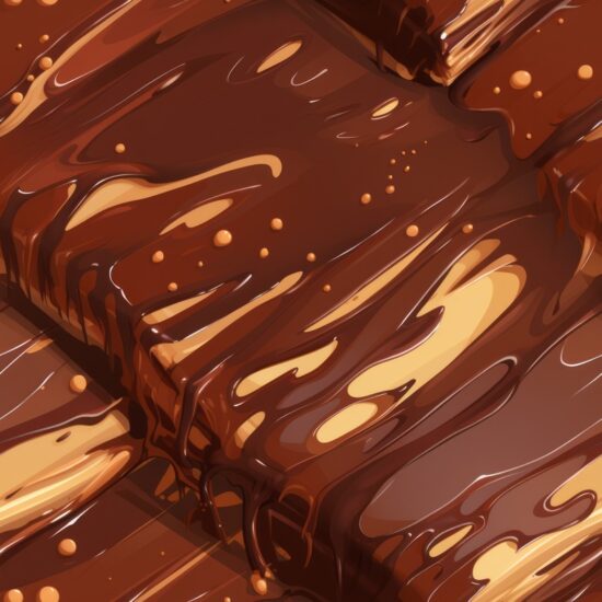 Decadent Cocoa Delight Seamless Pattern