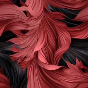 Delicate Silk Fabric Fractal Accessories Seamless Pattern