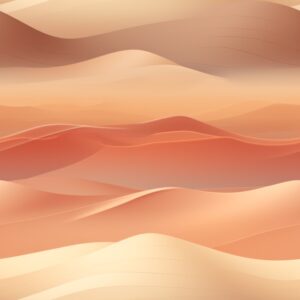 Desert Zen Gradient Seamless Pattern