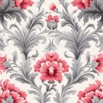 Enchanting Engraving: Mesmerizing Damask Seamless Pattern