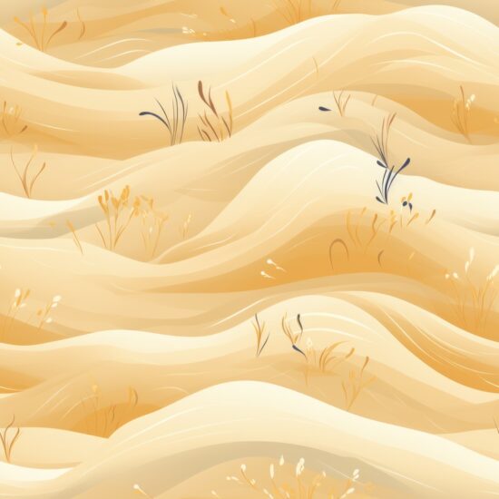 Gilded Sands: A Rustic Wood Texture Seamless Pattern