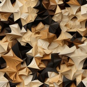 Irish Cream Paper Scraps Texture Seamless Pattern