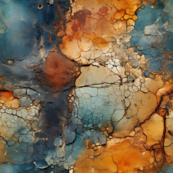 Melted Wax - Earthy Textured Layers Seamless Pattern