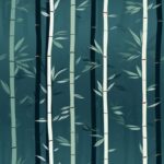Natures Harmony: Bamboo Zen Pattern Seamless Pattern