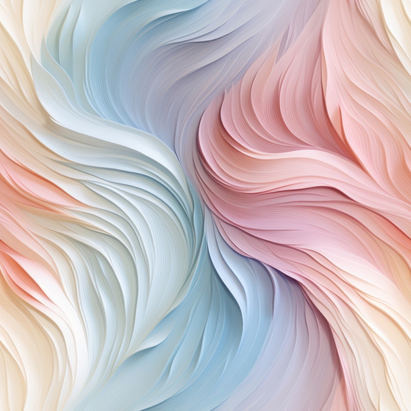 Powdery Dream - Accessory Fractal Seamless Pattern