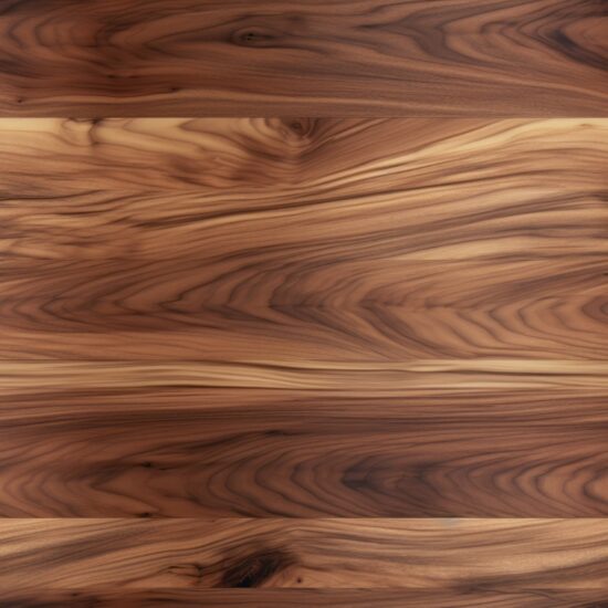 Realistic Walnut Wood Flooring Seamless Pattern