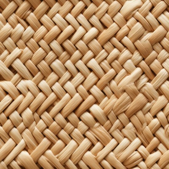 Rustic Natural Rattan Weave Textured Seamless Pattern