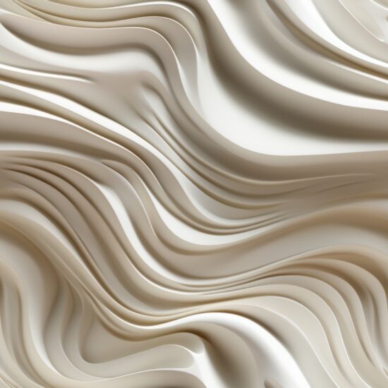 Sculpture Silk: Timeless Three-Dimensional Design Seamless Pattern
