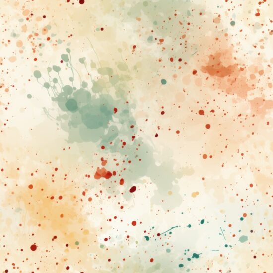 Subtle Spatter in Tranquil Color Seamless Pattern
