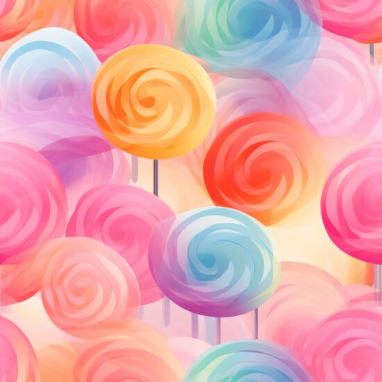 Sweet Candy Dreams Seamless Pattern
