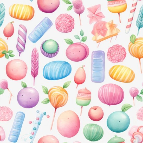 Sweet Delights Collection Seamless Pattern