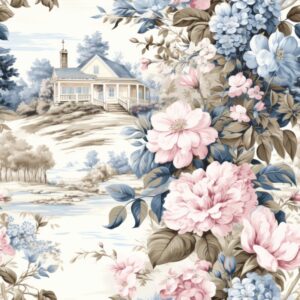 Timeless Elegance Watercolor Seamless Pattern