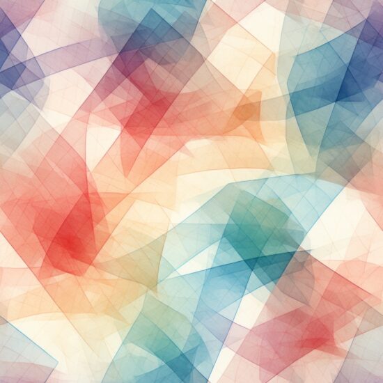 Watercolor Crosshatch Texture Art Seamless Pattern