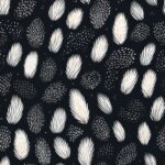 Zen Brush Stipple Serenity Texture Seamless Pattern