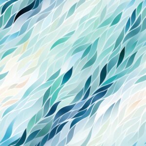 Arctic Chevron Serenade Seamless Pattern