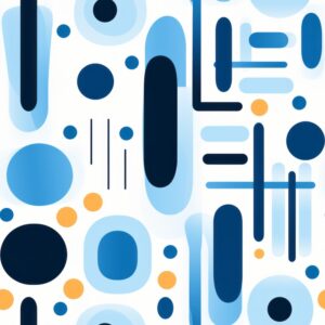 Blue Simplicity Seamless Pattern