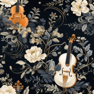 Classical Harmony Pattern Seamless Pattern