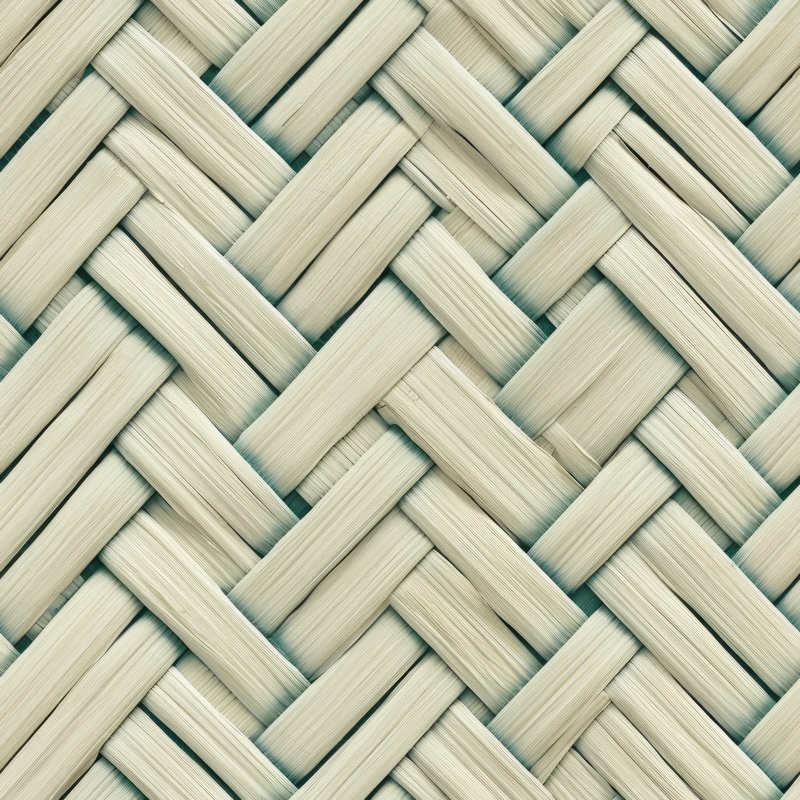 Coastal Cottage Grasscloth Woven Texture Seamless Pattern