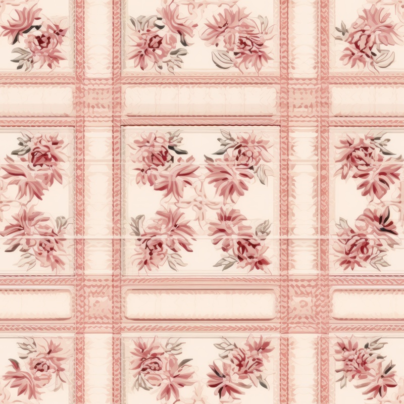 Engraved Oriental Elegance Seamless Pattern