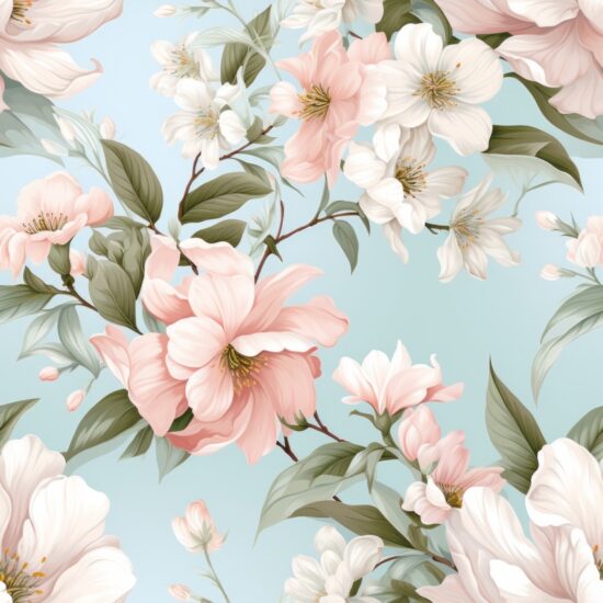 Floral Whispers Seamless Pattern