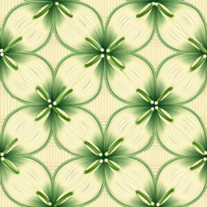 Lucky Clover Sisal Surprise Seamless Pattern