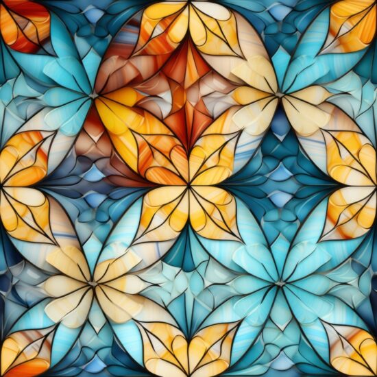Mosaic Marvels Seamless Pattern