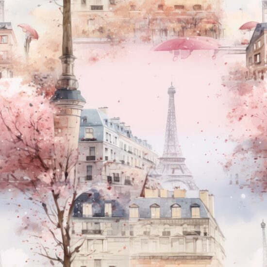 Paris Dreams Seamless Pattern