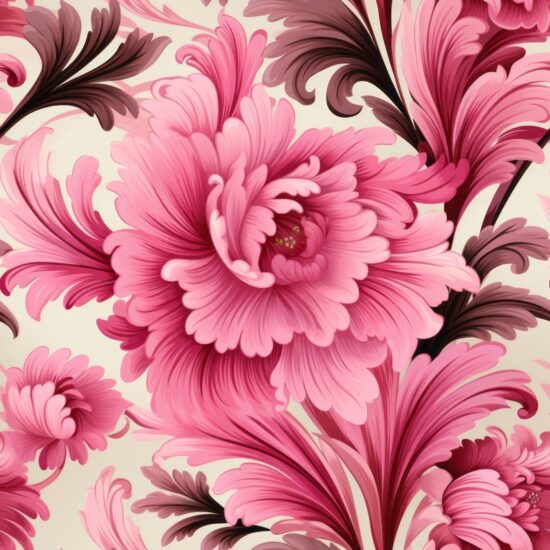 Pretty in Pink Wallpaper Seamless Pattern