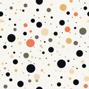 Retro Dot Delight Seamless Pattern