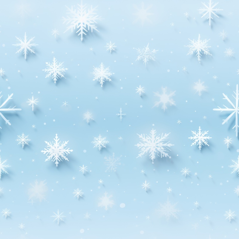 Snowflake Haven Scandinavian Ice Crystals PTN 003586 pattern design