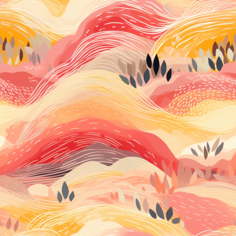 Sunset Symphony PTN 003565 pattern design