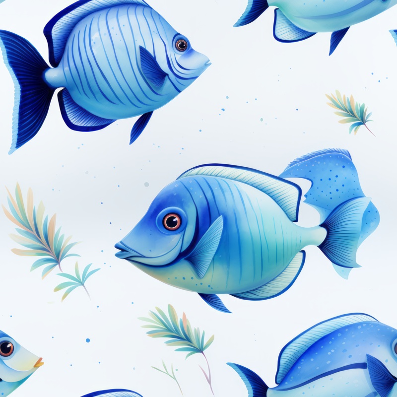 Underwater Bliss Seamless Pattern